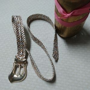 Vintage Gold and Silver Century Belt
